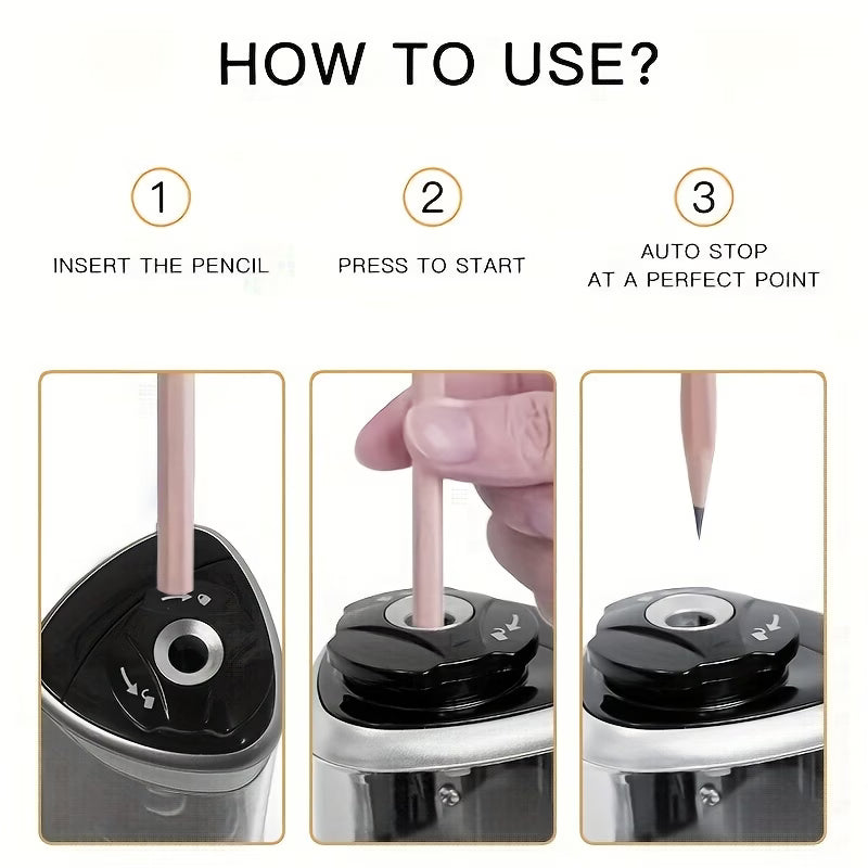 SharpPro™ Automatic Pencil Sharpener