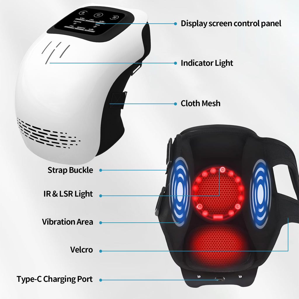 KneeRelief Pro™ Electric Intelligent Kneading Heating Knee Massager